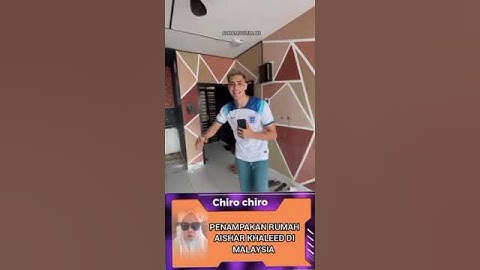 Penampakan rumah Aisar Khaleed di Malaysia