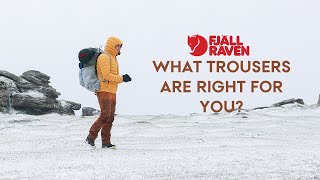 The toughest trousers we sell  A look at our Fjallraven trouser range