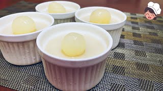 Summer Dessert | Soy Milk Longan Pudding [2 Recipes] | 龙眼豆奶布丁 #46