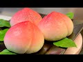 Bánh bao đào tiên/bánh bao trường thọ/bánh bao sữa/bánh bao chay-Bếp Hoa