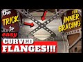 TRY This SIMPLE Trick to Build Curved Flanges for Inner Structures!! (Hammer Forming + Dimple Die)