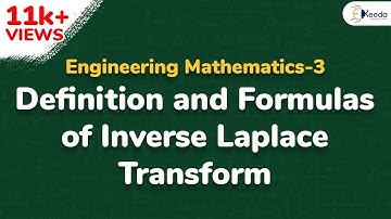 Definitie en formules van de inverse Laplace-transformatie - Technische Wiskunde 3