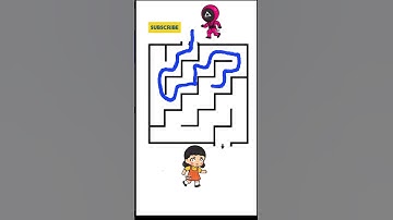 Squid game maze game #squidgame #shortvideo