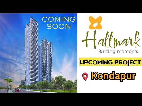 Coming Soon || Hallmark Upcoming Premium Project || Hallmark Altus || 3&4 BHK || Kondapur, Hyderabad
