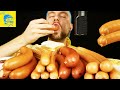 Asmr very popular german sausages sausage mukbang 