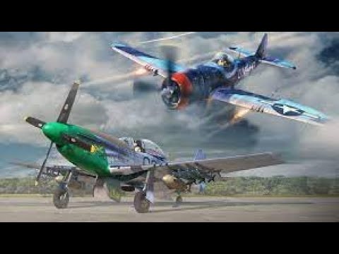 War Thunder. Новичок 2024г. Воздушные бой авиация США Р-26А-33 БР 1.0