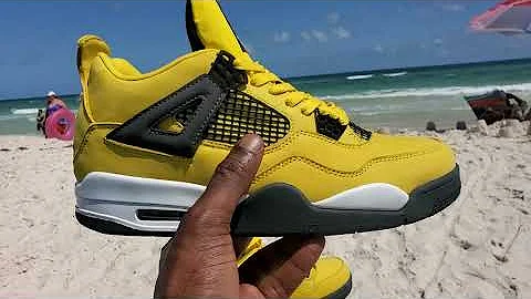2021 Jordan 4 Lightning Or Am I Trippin Like A Bowlegged Midget??