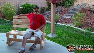 How to make a Park Bench with a Reclined Seat Ver. 3
Full plans with a Material List, Cut List, Cutting Diagram, & step by step directions available on my website! http://www.funwithwoodworking.com/
Today I show you how to make a Park Bench with a Reclined Seat version 3 out of 8 2x4s!
Become a FWW Patron and help support the show: http://www.patreon.com/DonaldLeBlanc
Website: http://funwithwoodworking.com
Instagram: https://instagram.com/funwithwoodworking
Facebook: http://facebook.com/funwithwoodworking
Twitter: http://twitter.com/funwithwoodwork
Pinterest:https://www.pinterest.com/funwithwoodwork
Music by Johann Glossner How to make a Park Bench with a Reclined Seat Ver. 3