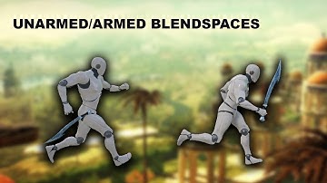 Unreal Sidescroller - Armed/Unarmed Locomotion animation blendspace change