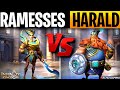 Infinity Kingdom Harald vs Ramesses - who should be in your water march