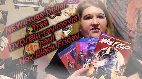Huge NEW Dollar Tree DVD/Blu-rays movie haul November Black Friday 2021