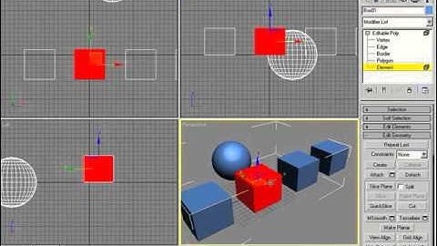 3Ds Max   Legacy Video Training   Polygonal Modeling Tools   05   Edit Geometry Rollout