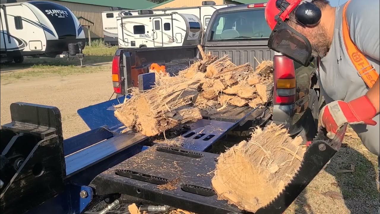 A few tips on splitting elm! YouTube