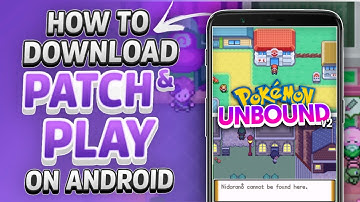 How to PATCH & PLAY Pokemon Unbound V2.1.1.1 GBA with Download Links on Android | Patching Tutorial