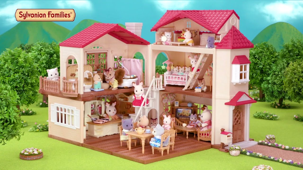 Acheter Sylvanian Families 5669 Grande Maison de Campagne Avec Carport et  Voiture en ligne?