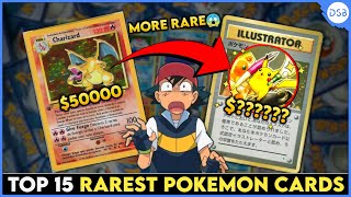 Top 15 Rarest and Most Expensive Pokemon Cards | in Hindi