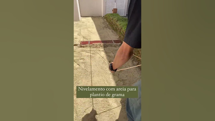 Nivelamento para plantio de GRAMA 🔥