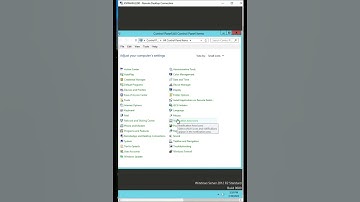 How to show network I con in Windows Server 2012 R2
