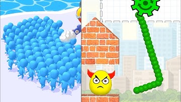 Count Master Vs Draw To Smash| All Levels| Android Ios| new update