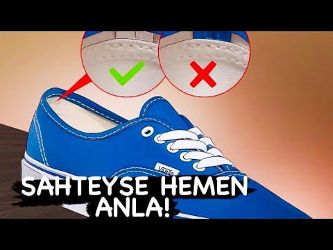 Video: Vans ayaqqabılarınızın saxta olub olmadığını bildirməyin 3 yolu