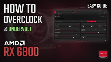 How to OVERCLOCK and UNDERVOLT RX 6800/XT | ADRENALIN 2022 Easy Tutorial