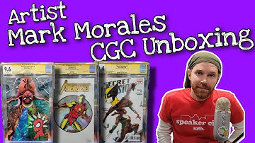 Mark Morales CGC Unboxing Signature Series