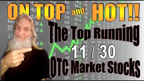 Most Traded Stocks with Gains 11/30 Zidar-On Top &...