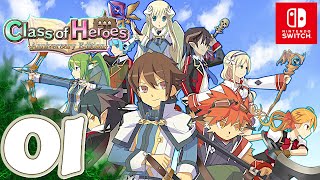 Class of Heroes: Anniversary Edition [Switch] Gameplay Walkthrough Part 1 Prologue | No Commentary