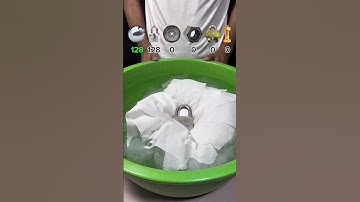 How Much Paper Does It Take To Make The Object Float #shorts #youtubeshorts #viral #asmr #trending