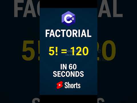 Factorial Program in