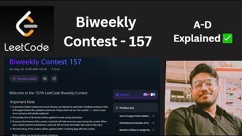 Leetcode Biweekly - 157 | A - D Explained ✅