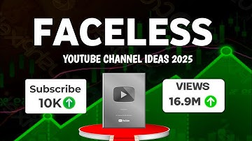 Faceless YouTube Channel Ideas for 2025 (No Face, High Income!) 💸💰