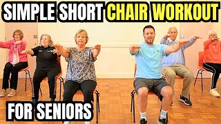 Easy 10-minute Chair Workout For Seniors - Perfect For Beginners!