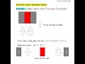 11-12 VISUAL MATHS FRACTIONS For Children Who Find Text-based Fractions No Fun #visual_maths_fractions