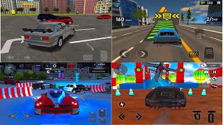 Drive zone car simulator Stunt car crash Racing Games Open World Car simulator Games Racing in