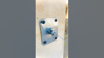 Great….What a Genius Way To Secure a Steel Wire #shorts #viralshorts #tipsandtricks