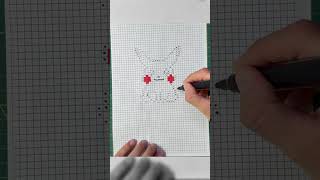 Pikachu Pixel Art Drawing | Pokémon by Squares