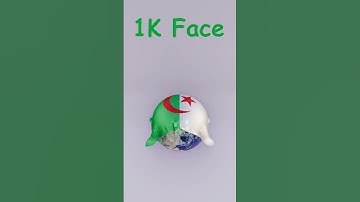 Algeria Flag Covers the Earth