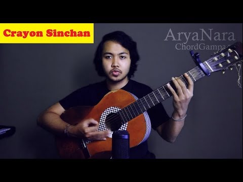 Chord Gampang (CRAYON SINCHAN) By Arya Nara (Tutorial)
