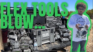 Flex Power Tools over a year on the job!
