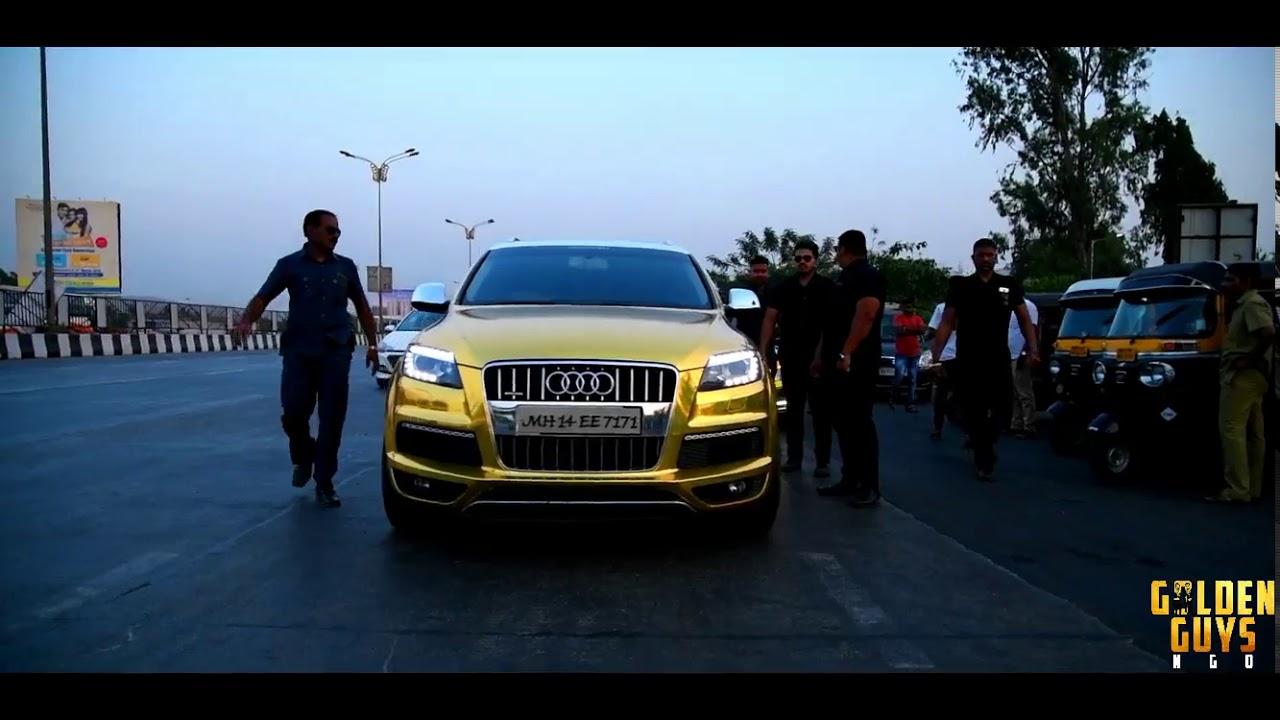 Meet India S Goldman His Gold Cars Range Rover Jaguar More