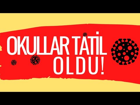 #YKS Okullar Tatil Edildi |Coronavirus Tedbiri|