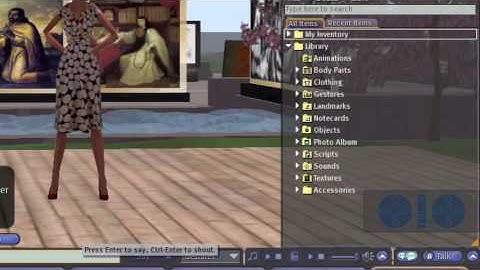 Inventory Management in Second Life class - part 1