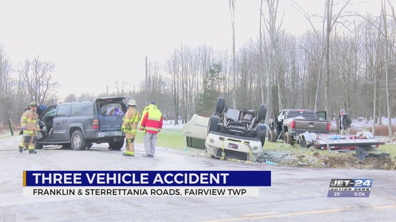 5 hospitalized in threevehicle accident in Fairview YouTube