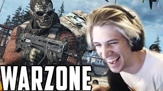 xQc Plays Call of Duty Warzone Battle Royale for the First Time! | xQcOW