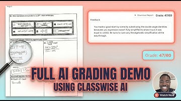 📝 ✅ Use Classwise AI to Grade Assignments Faster (Full Demo)! Sign up for FREE at www.classwise.ai