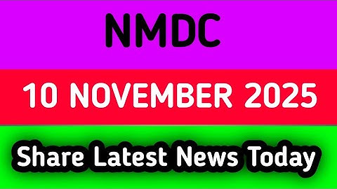 nmdc share news tomorrow || nmdc share news latest news today