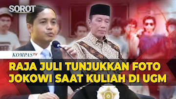 Riuh! Foto Jokowi Kuliah di UGM Ditunjukkan Menhut Raja Juli hingga Singgung soal Ijazah