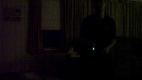 Glowsticks on strings