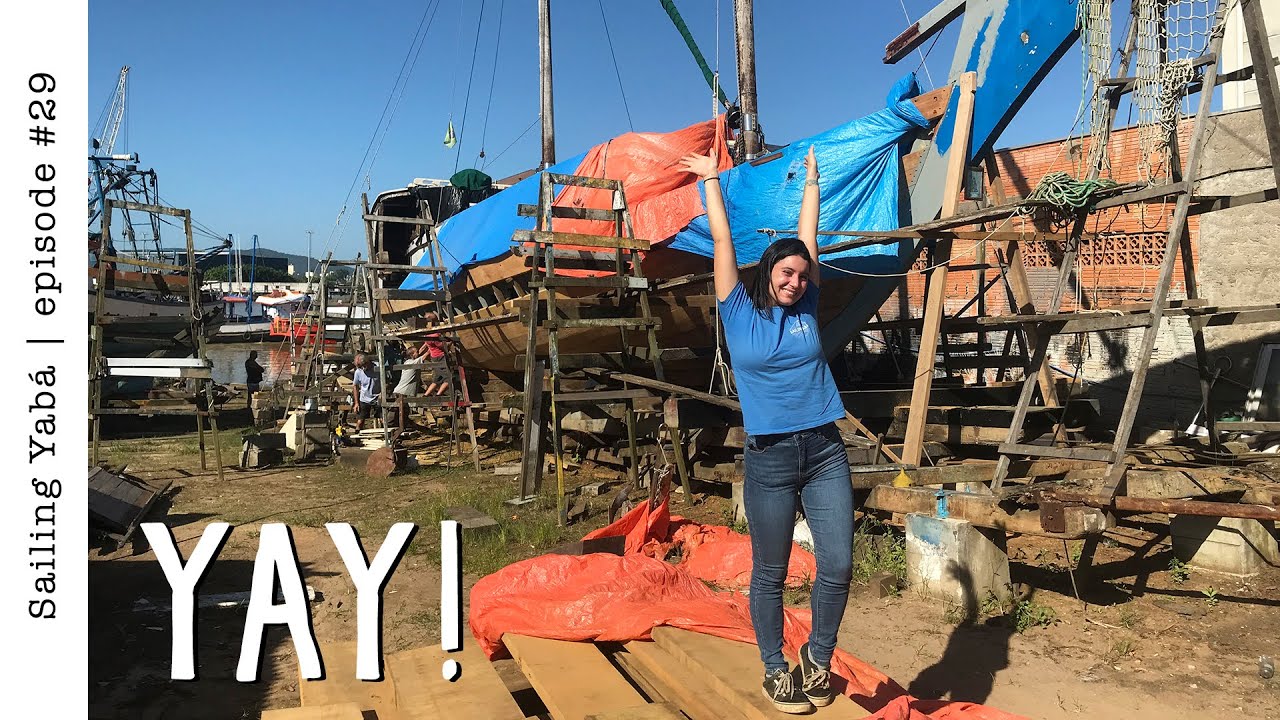 Celebrating a MILESTONE: last FRAMES installed! — Sailing Yabá #29